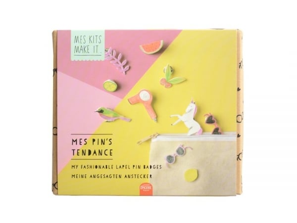 Acheter Kit MKMI - Mes pin's tendance - 16,99 € en ligne sur La Petite Epicerie - Loisirs créatifs
