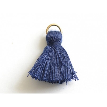 Acheter Pendentif pompon - bleu marine - 0,59 € en ligne sur La Petite Epicerie - Loisirs créatifs