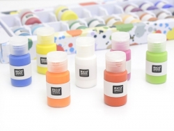 Acheter Super Pack de 24 mini-pots de peinture - Acrylique - 39,99 € en ligne sur La Petite Epicerie - Loisirs créatifs