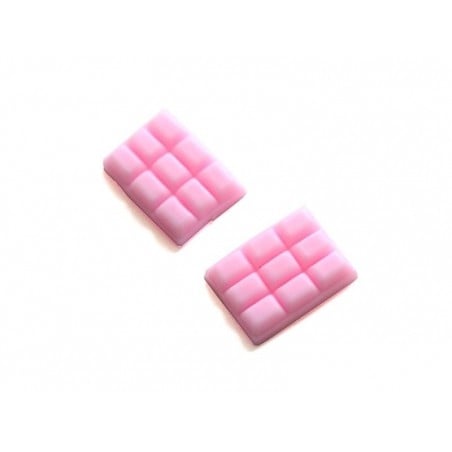 Acheter Un cabochon tablette de chocolat rose - 0,79 € en ligne sur La Petite Epicerie - Loisirs créatifs