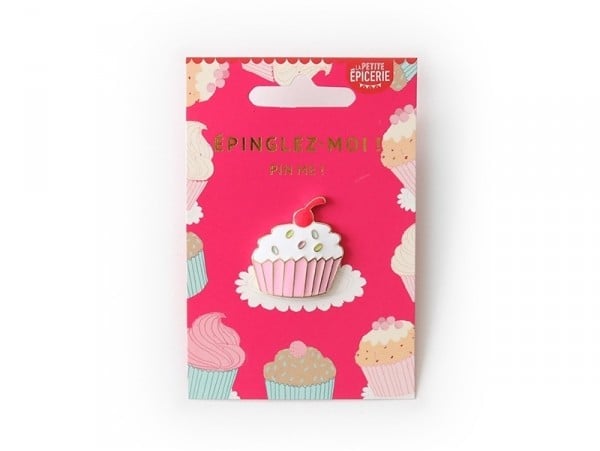 Acheter Broche pin's émaillé cupcake - 4,99 € en ligne sur La Petite Epicerie - Loisirs créatifs