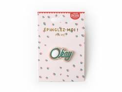 Acheter Broche pin's émaillé Okay - 4,99 € en ligne sur La Petite Epicerie - Loisirs créatifs