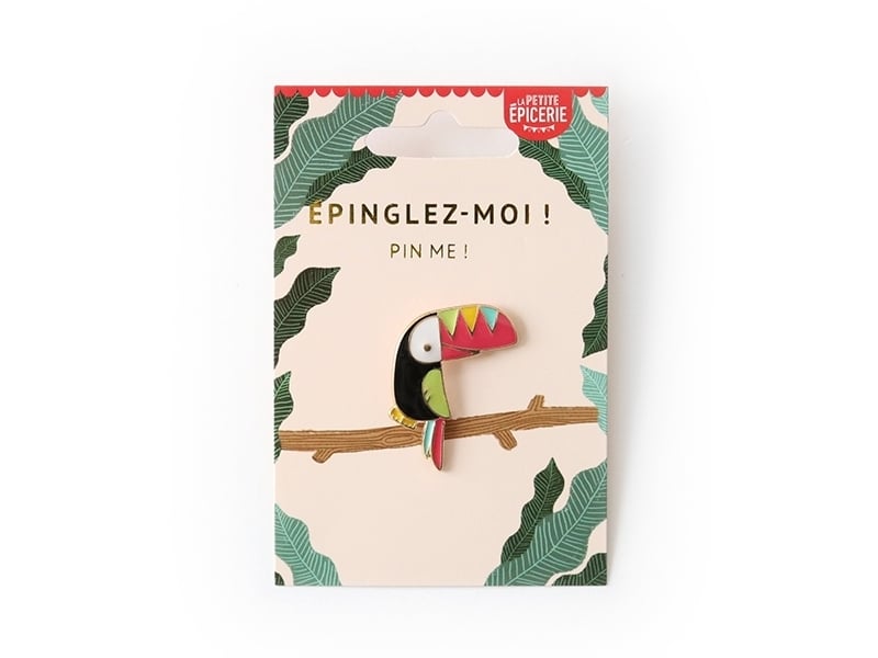 Acheter Broche pin's émaillé toucan - 4,99 € en ligne sur La Petite Epicerie - Loisirs créatifs