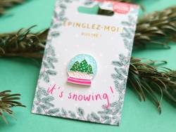 Acheter Broche pin's émaillé boule à neige - 4,99 € en ligne sur La Petite Epicerie - Loisirs créatifs