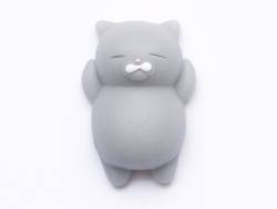 Acheter Mini squishy chat gris qui dort - anti stress - 2,99 € en ligne sur La Petite Epicerie - Loisirs créatifs