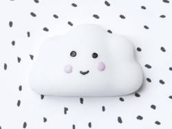 Acheter Mini squishy nuage kawaii - anti stress - 2,99 € en ligne sur La Petite Epicerie - Loisirs créatifs