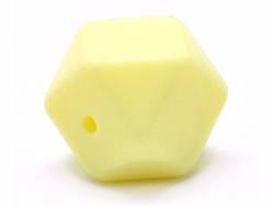 Acheter Perle géométrique de 14 mm en silicone - jaune - 0,99 € en ligne sur La Petite Epicerie - Loisirs créatifs