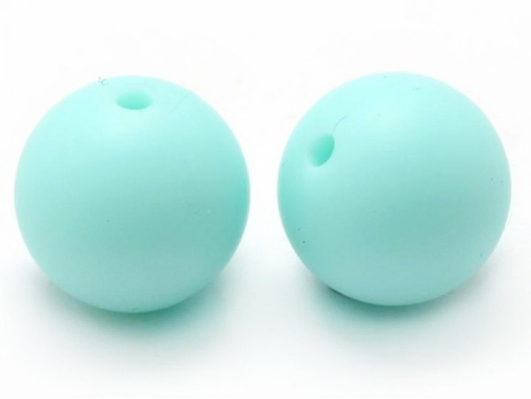 Acheter Perle ronde 12 mm en silicone - aqua - 0,59 € en ligne sur La Petite Epicerie - Loisirs créatifs