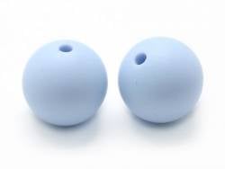 Acheter Perle ronde 8 mm en silicone - bleu clair - 0,49 € en ligne sur La Petite Epicerie - Loisirs créatifs