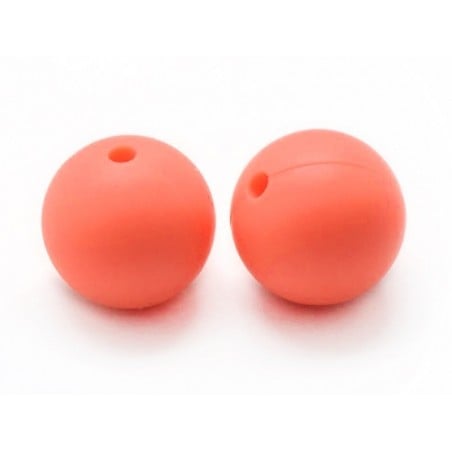 Acheter Perle ronde 8 mm en silicone - corail - 0,49 € en ligne sur La Petite Epicerie - Loisirs créatifs