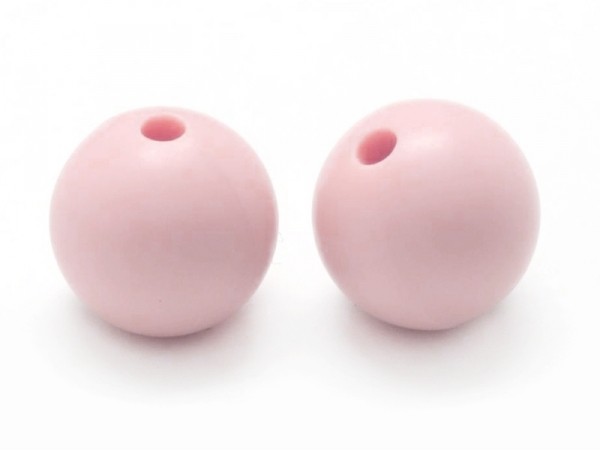 Acheter Perle ronde 8 mm en silicone - rose clair - 0,49 € en ligne sur La Petite Epicerie - Loisirs créatifs