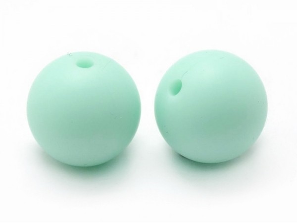 Acheter Perle ronde 8 mm en silicone - vert menthe - 0,49 € en ligne sur La Petite Epicerie - Loisirs créatifs