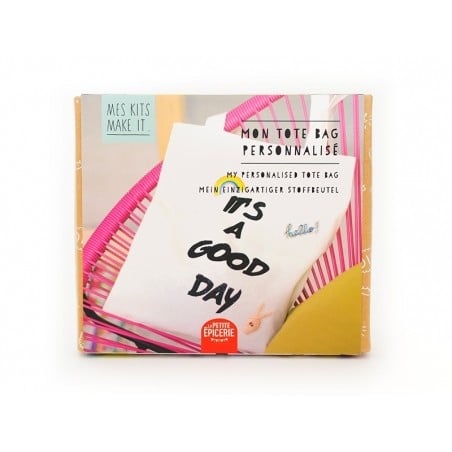 Acheter MKMI - Kit Do IT Yourself mon tote bag personnalisable - 16,99 € en ligne sur La Petite Epicerie - Loisirs créatifs