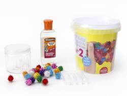 Acheter Kit complet n°2 - slime Pompons métalliques - 12,99 € en ligne sur La Petite Epicerie - Loisirs créatifs