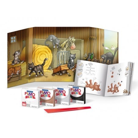 Acheter Kit de modelage et jeux - Chats - Fimo Kids - 10,99 € en ligne sur La Petite Epicerie - Loisirs créatifs