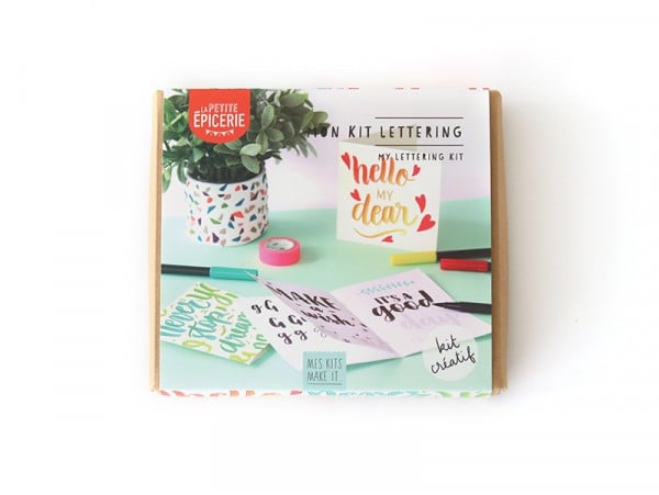Acheter Kit MKMI - Mon kit de lettering - Mes kits Make It - 18,99 € en ligne sur La Petite Epicerie - Loisirs créatifs