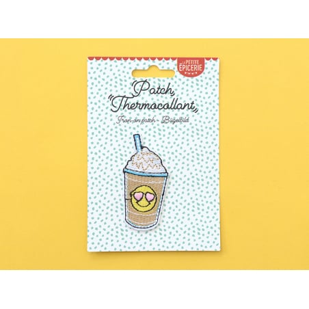Acheter Écusson thermocollant - Milkshake - 2,99 € en ligne sur La Petite Epicerie - Loisirs créatifs