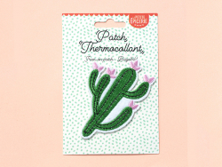 Acheter Écusson thermocollant - Cactus à fleurs - 2,99 € en ligne sur La Petite Epicerie - Loisirs créatifs