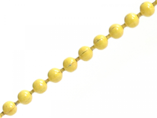 Acheter Chaine bille 1,5 mm jaune mat x 20 cm - 0,39 € en ligne sur La Petite Epicerie - Loisirs créatifs
