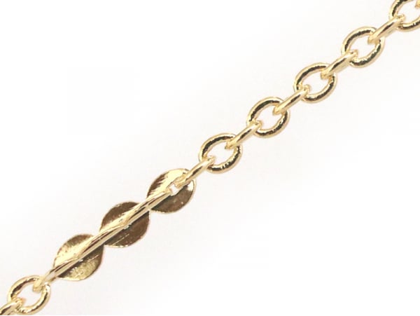 Acheter Chaine forçat 1 mm fantaisie dorée à l'or fin 24K x 20 cm - 1,49 € en ligne sur La Petite Epicerie - Loisirs créatifs