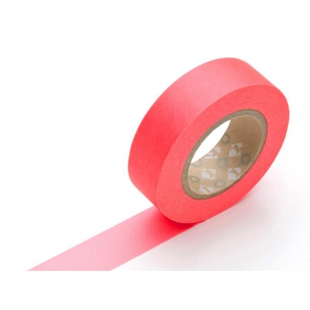 Acheter Masking tape uni - Rouge fluo - 2,90 € en ligne sur La Petite Epicerie - Loisirs créatifs