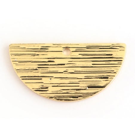 Acheter Pendentif demi-lune - doré à l'or fin 16K - 1,19 € en ligne sur La Petite Epicerie - Loisirs créatifs