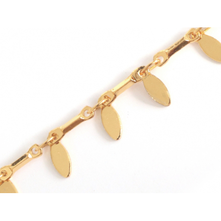 Acheter Chaîne fantaisie petites pendeloques - doré à l'or fin 24 K x 20 cm - 2,29 € en ligne sur La Petite Epicerie - Loisir...
