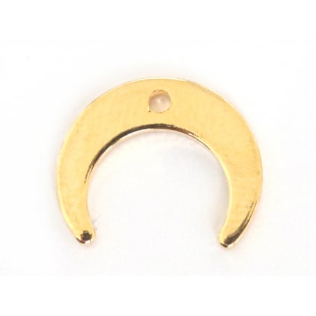 Acheter Pendentif lune - doré à l'or fin - 0,69 € en ligne sur La Petite Epicerie - Loisirs créatifs