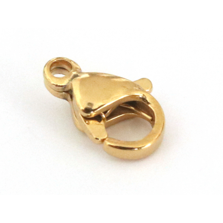 Acheter Fermoir mousqueton 9mm - doré à l'or fin - 0,49 € en ligne sur La Petite Epicerie - Loisirs créatifs