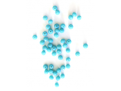 Acheter Lot de 50 perles à facettes en verre 4x6 mm - vert d'eau - 1,59 € en ligne sur La Petite Epicerie - Loisirs créatifs