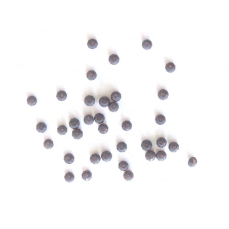Acheter Lot de 50 perles à facettes en verre 4x6 mm - gris - 1,59 € en ligne sur La Petite Epicerie - Loisirs créatifs