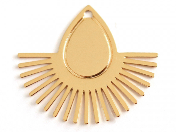 Acheter Pendentif ANNA - doré à l'or fin 24K - 2,49 € en ligne sur La Petite Epicerie - Loisirs créatifs