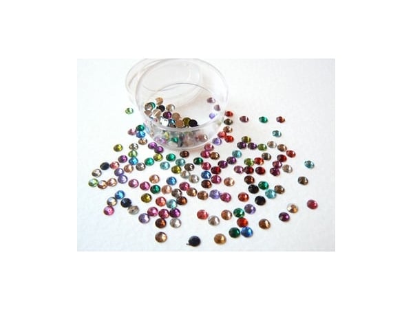Acheter 100 strass diamants multicolores - 1,49 € en ligne sur La Petite Epicerie - Loisirs créatifs