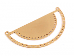 Acheter Pendentif demi-cercle tissage miyuki- doré à l'or fin 24K - 3,39 € en ligne sur La Petite Epicerie - Loisirs créatifs