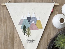 Acheter Grand fanion triangle à customiser - 7,95 € en ligne sur La Petite Epicerie - Loisirs créatifs