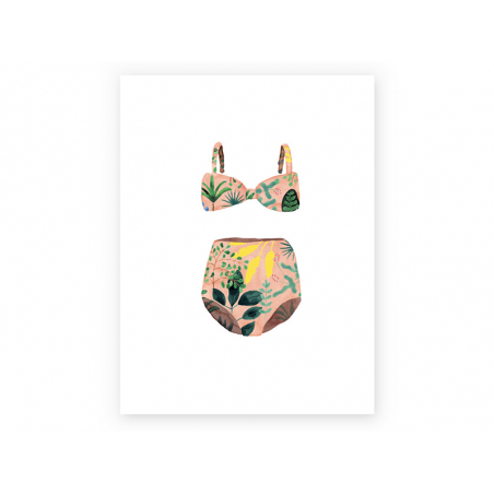 Acheter Affiche aquarelle - Maillot de bain - 18 x 24 cm - ATWS - 11,99 € en ligne sur La Petite Epicerie - Loisirs créatifs