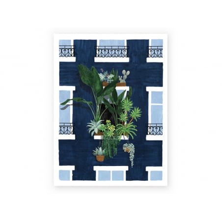 Acheter Affiche aquarelle - Mon joli balcon - 18 x 24 cm - ATWS - 11,99 € en ligne sur La Petite Epicerie - Loisirs créatifs