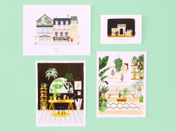 Acheter Affiche aquarelle - Plant nursery - 18 x 24 cm - ATWS - 11,99 € en ligne sur La Petite Epicerie - Loisirs créatifs