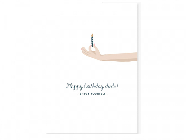 Acheter Carte aquarelle - Happy birthday dude ! - ATWS - 3,49 € en ligne sur La Petite Epicerie - Loisirs créatifs