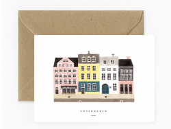 Acheter Carte aquarelle - Copenhagen - ATWS - 3,49 € en ligne sur La Petite Epicerie - Loisirs créatifs