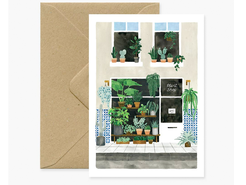 Acheter Carte aquarelle - Plant nursery - ATWS - 3,49 € en ligne sur La Petite Epicerie - Loisirs créatifs