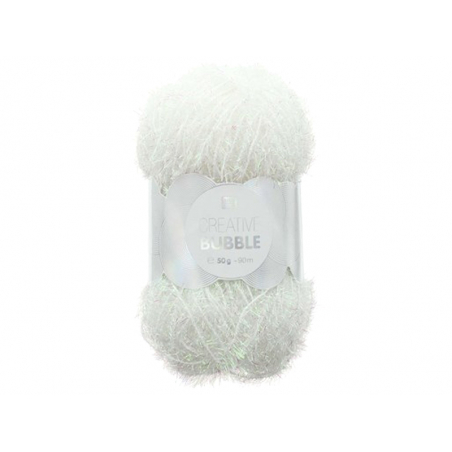 Acheter Laine à tricoter Creative bubble - blanc irisé - pour éponge tawashi - 2,99 € en ligne sur La Petite Epicerie - Loisi...