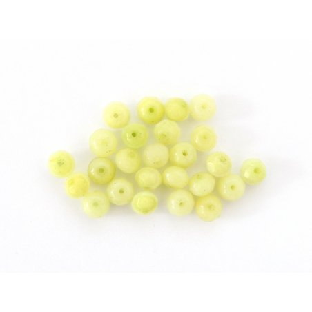 Acheter Lot de 50 perles à facettes en verre 8x6 mm - vert clair - 3,19 € en ligne sur La Petite Epicerie - Loisirs créatifs
