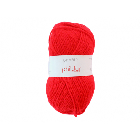 Acheter Laine à tricoter Charly - Rouge - 1,49 € en ligne sur La Petite Epicerie - Loisirs créatifs
