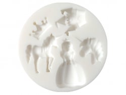 Acheter Moule en silicone - Princesse et licornes - 4,49 € en ligne sur La Petite Epicerie - Loisirs créatifs