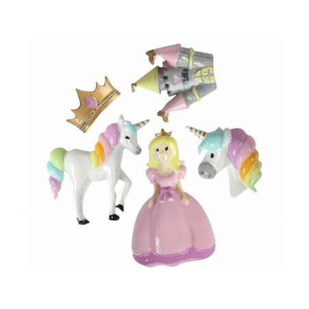 Acheter Moule en silicone - Princesse et licornes - 5,10 € en ligne sur La Petite Epicerie - Loisirs créatifs