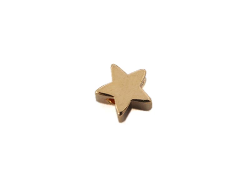 Acheter Perle étoile - dorée à l'or fin 18K - 0,49 € en ligne sur La Petite Epicerie - Loisirs créatifs