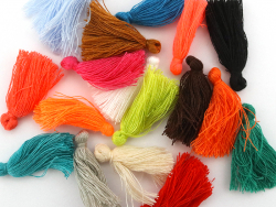Acheter Pompon en coton - rouge - 0,49 € en ligne sur La Petite Epicerie - Loisirs créatifs