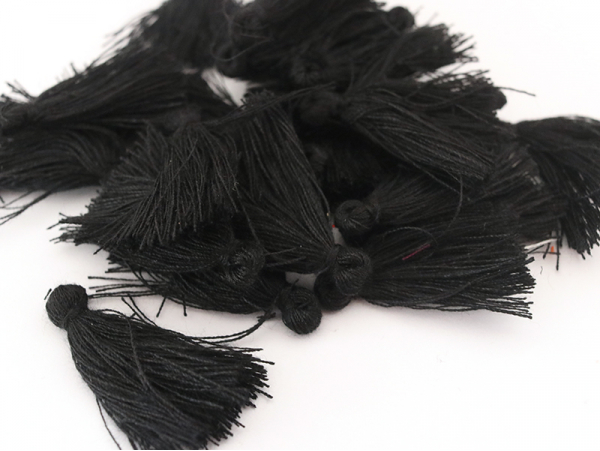 Acheter Pompon en coton - noir - 0,49 € en ligne sur La Petite Epicerie - Loisirs créatifs