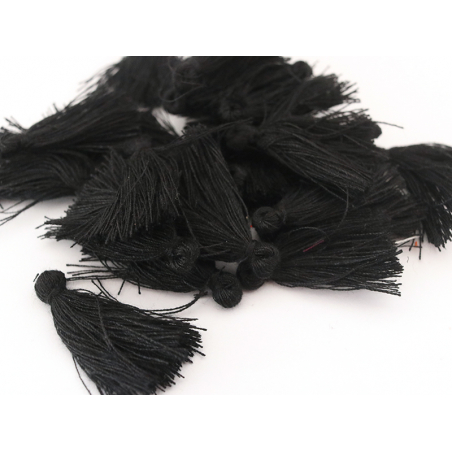 Acheter Pompon en coton - noir - 0,49 € en ligne sur La Petite Epicerie - Loisirs créatifs